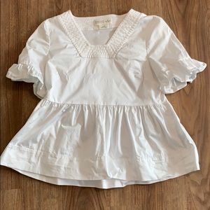 Kate Spade peplum blouse